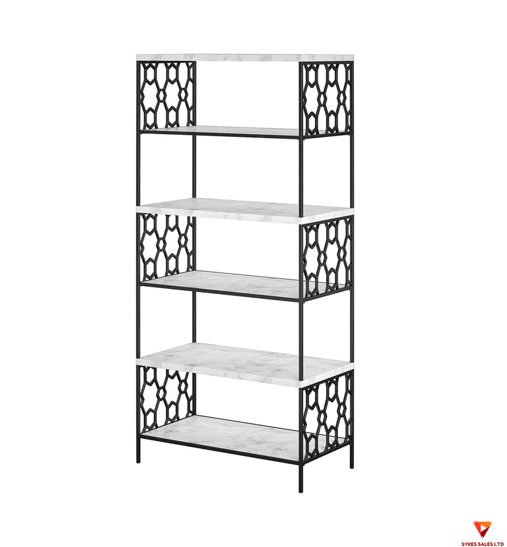 Gervais 5-shelf bookcase