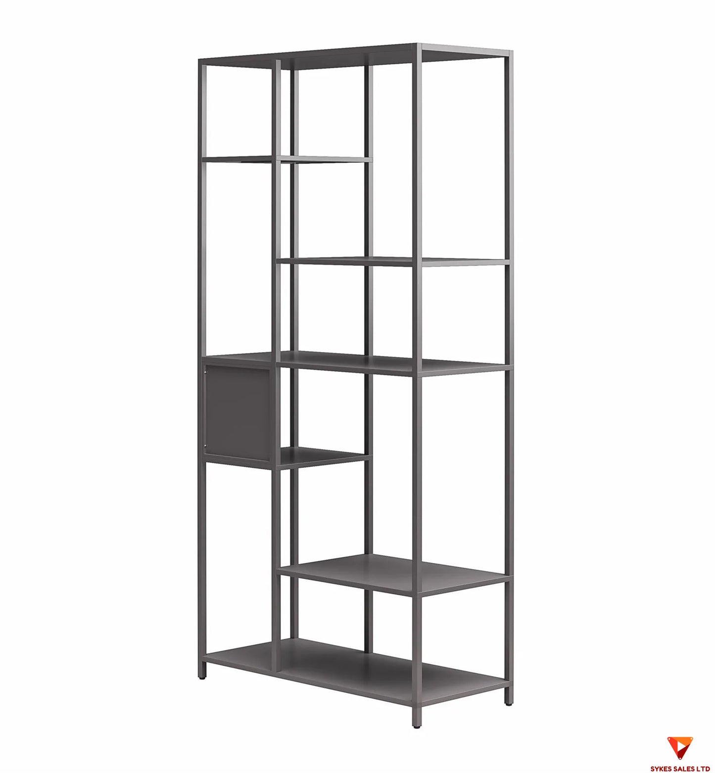 gorgeous metal bookcase