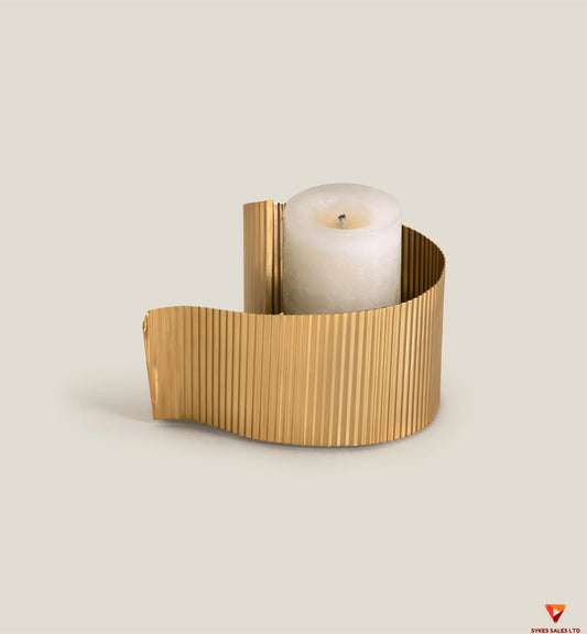 Golden candlesticks