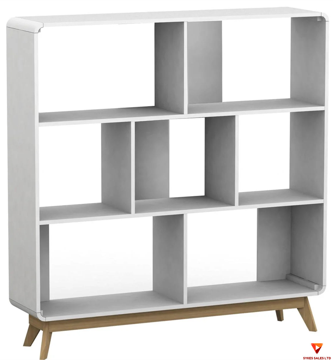 Cratis bookcase with 7 open compartments