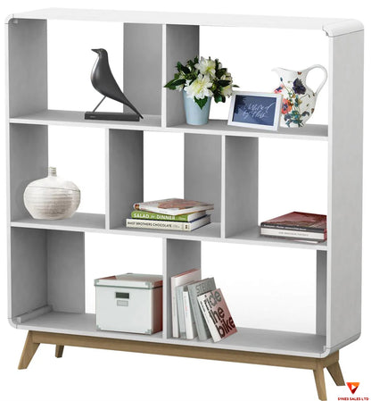 Cratis bookcase with 7 open compartments
