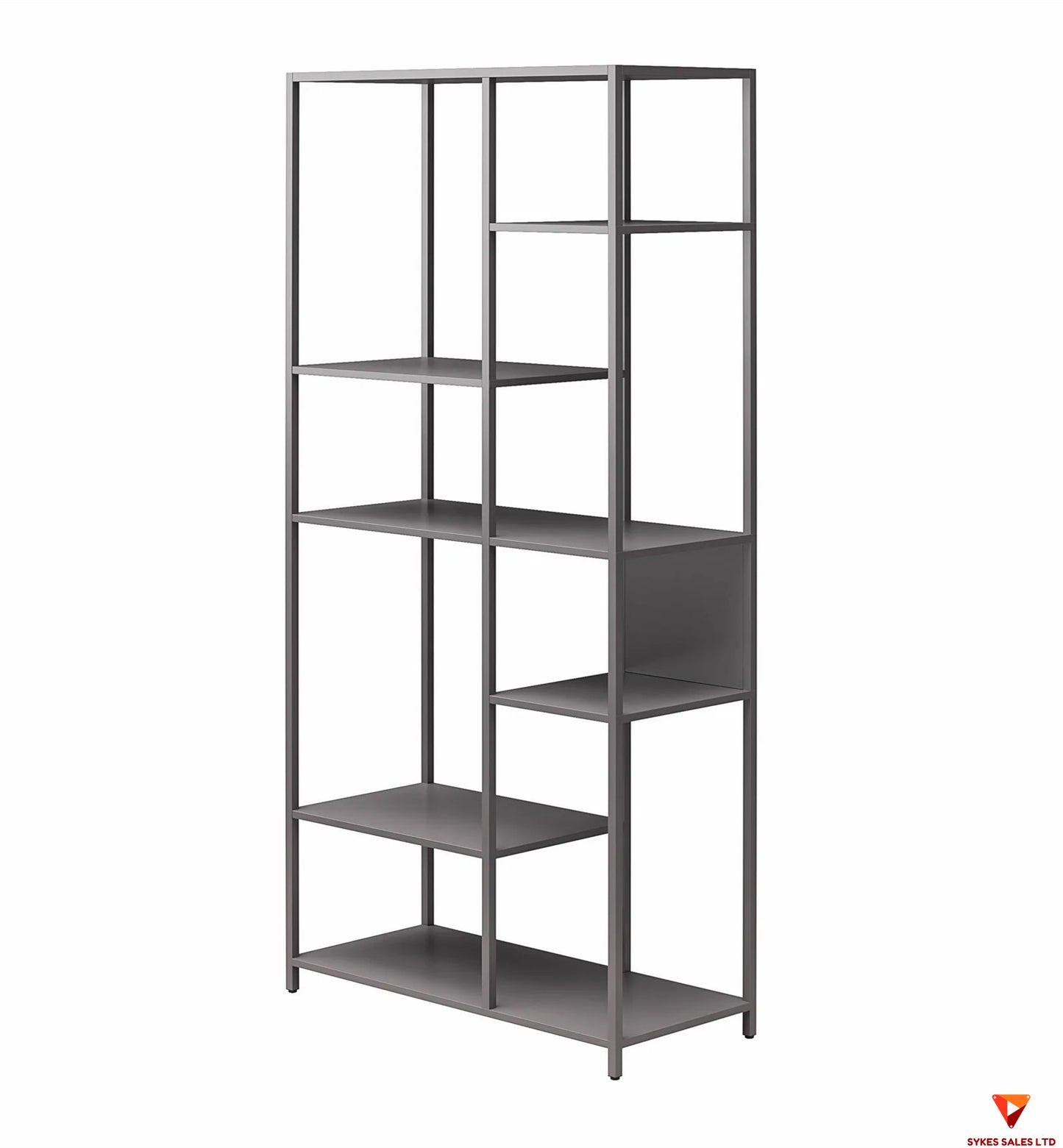 gorgeous metal bookcase