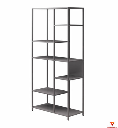 gorgeous metal bookcase