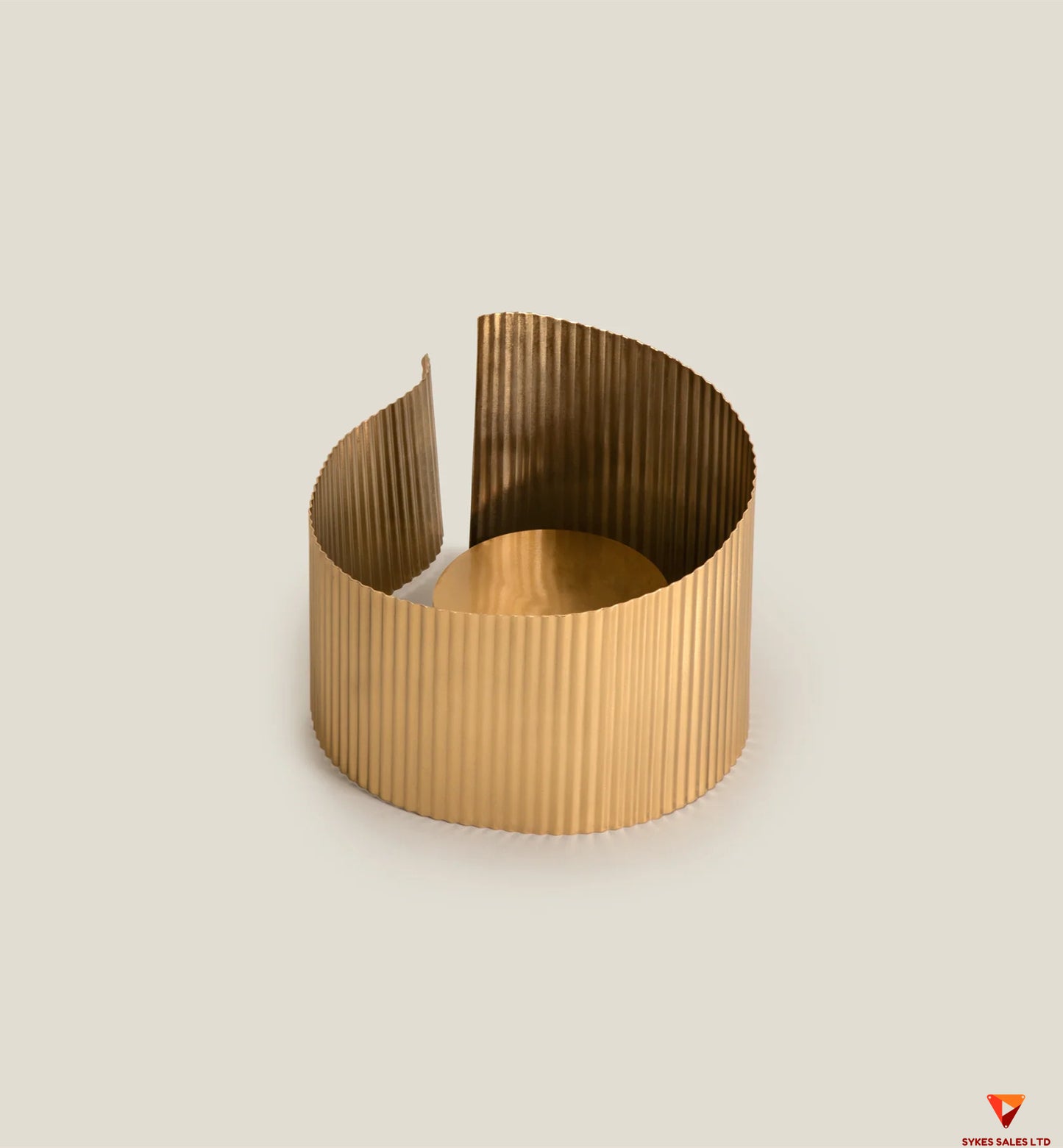 Golden candlesticks