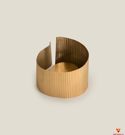 Golden candlesticks