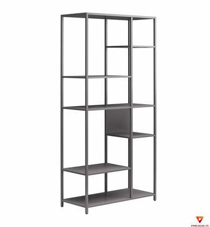gorgeous metal bookcase