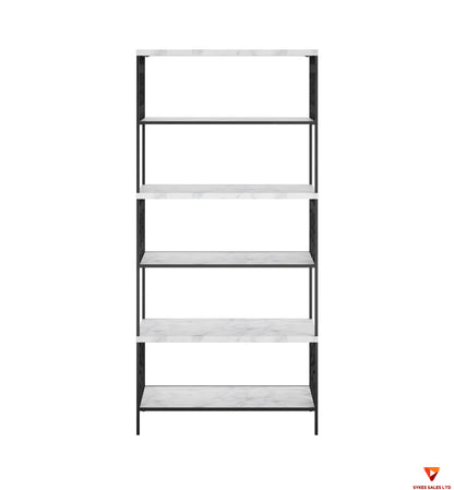 Gervais 5-shelf bookcase