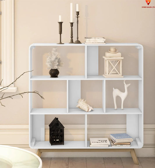 Cratis bookcase with 7 open compartments